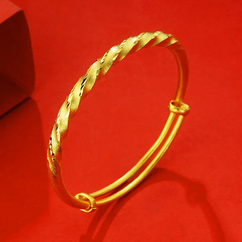 Vintage Twisted 18KT Bracelets BE51