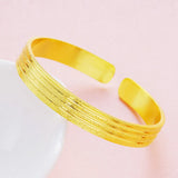 European Bamboo Rose Lines Bracelet BE37