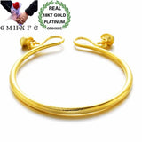 European Style 18KT Open Bangles Bracelet Wedding Gift BE55