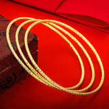 European Woman Party Bohemia Slim 18KT Bangles BE47