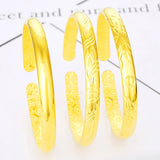 European Dragon Phoenix 18KT Bangles Bracelets BE36