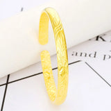 European Dragon Phoenix 18KT Bangles Bracelets BE36