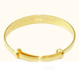 European Woman Girl Party Wedding Gift Fan Stars 24KT Bangles Bracelets