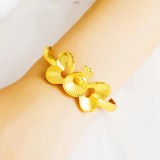 European Woman Party Wedding 24KT Bangles Bracelets BE89