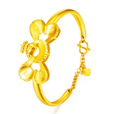 European Woman Party Wedding 24KT Bangles Bracelets BE89
