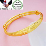 European Flower Stars Blank 18KT Bangles BE11