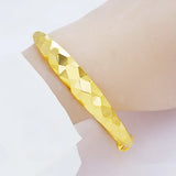 European Flower Stars Blank 18KT Bangles BE11