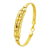 European Woman Girl Party Wedding Knitting Lucky Beads Bangles Bracelets