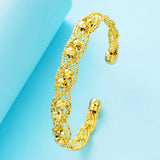 24KT Open Bangles Bracelets for Wedding Gift