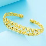 European Wedding Gift Knitting Lucky Beads Bracelets