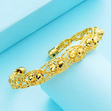 24KT Open Bangles Bracelets for Wedding Gift