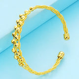 European Wedding Gift Knitting Lucky Beads Bracelets