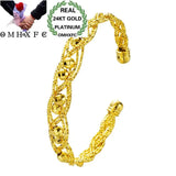 24KT Open Bangles Bracelets for Wedding Gift