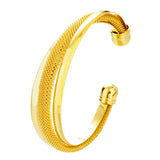 European Wedding Gift Net Beads Bangles Bracelets
