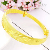 European Women's Phoenix 18KT Bangles Bracelets BE07