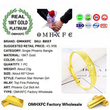 European Women's Phoenix 18KT Bangles Bracelets BE07