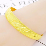 European Women's Phoenix 18KT Bangles Bracelets BE07