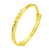 Plum Blossom 18KT Bangles Bracelets BE09