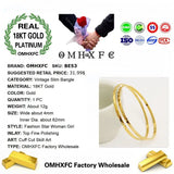 European Woman Girl Party Gift Slim Full Stars Geometric Bangles