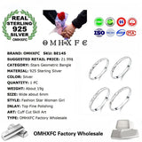 925 Silver Bangles Bracelets Wedding Gift Stars