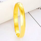 European Woman Party Wedding Gift 24KT Bangles Bracelet