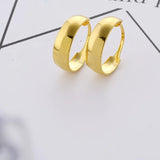 24KT Hoop Earrings ER87 Gift for Party Wedding