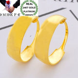 24KT Hoop Earrings ER87 Gift for Party Wedding