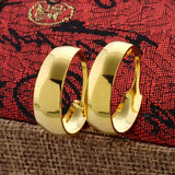24KT Hoop Earrings ER87 Gift for Party Wedding