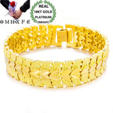 European Vintage Wide Watch 18KT Bracelet BE162