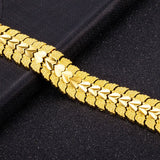 European Vintage Wide Watch 18KT Bracelet BE162
