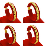 European Wedding Gift Vintage Wide Watch 18KT Bracelets BE164