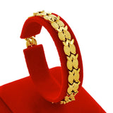 European Wedding Gift Vintage Wide Watch 18KT Bracelets BE164