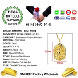 18KT Real Charm Pendant for Birthday Wedding Gift
