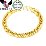 OMHXFC 24KT Chain Link Bracelets BE233