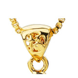 OMHXFC Hollow Lock Bag 18KT Charm Pendant PN24