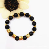 European Wedding Gift LOVE Beads Agate 18KT Bracelets