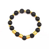 European Wedding Gift LOVE Beads Agate 18KT Bracelets