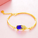 OMHXFC European Opal Zircon Slim 18KT Bracelet