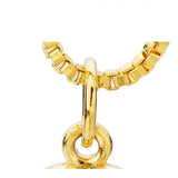 Vintage Fishes 18KT Real Charm Pendant PN09