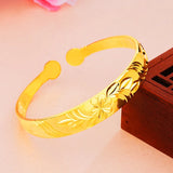 European Women Party Wedding Gift 18KT Bangles BE30