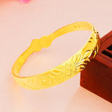 European Women Party Wedding Gift 18KT Bangles BE30