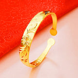 European Women Party Wedding Gift 18KT Bangles BE30
