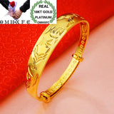 Vintage European Woman Party Wedding Gift Flowers Phoenix 18KT Bracelet