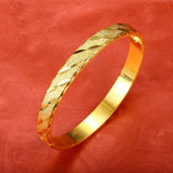 OMHXFC Vintage 18KT Bracelet Bangle ES114