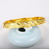 OMHXFC Vintage 18KT Bracelet Bangle ES114