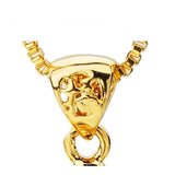 OMHXFC Hollow Carp Coin 18KT Charm Pendant