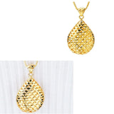European Woman Unisex Party Birthday Wedding Gift Hollow Water Drop Pendant