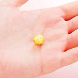 European Woman Unisex Lucky Pig Ingot Bead 24KT Pendant Charm