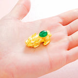 OMHXFC Vintage PIXIU 24KT Pendant Bracelet Charm PN277