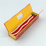 Red Yellow Paper Jewelry Packaging Accessories